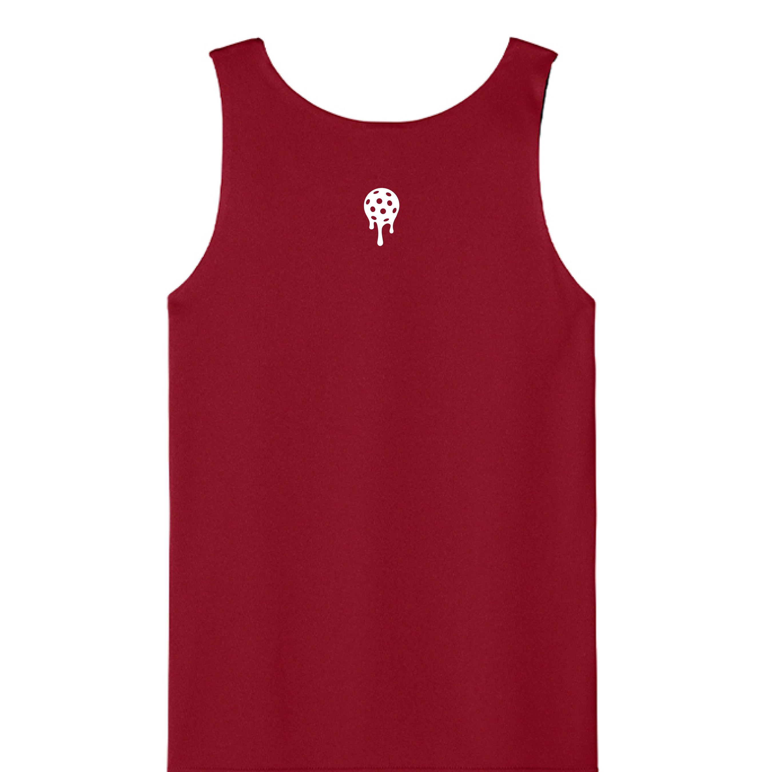 Deep Red/ Black - BACK
