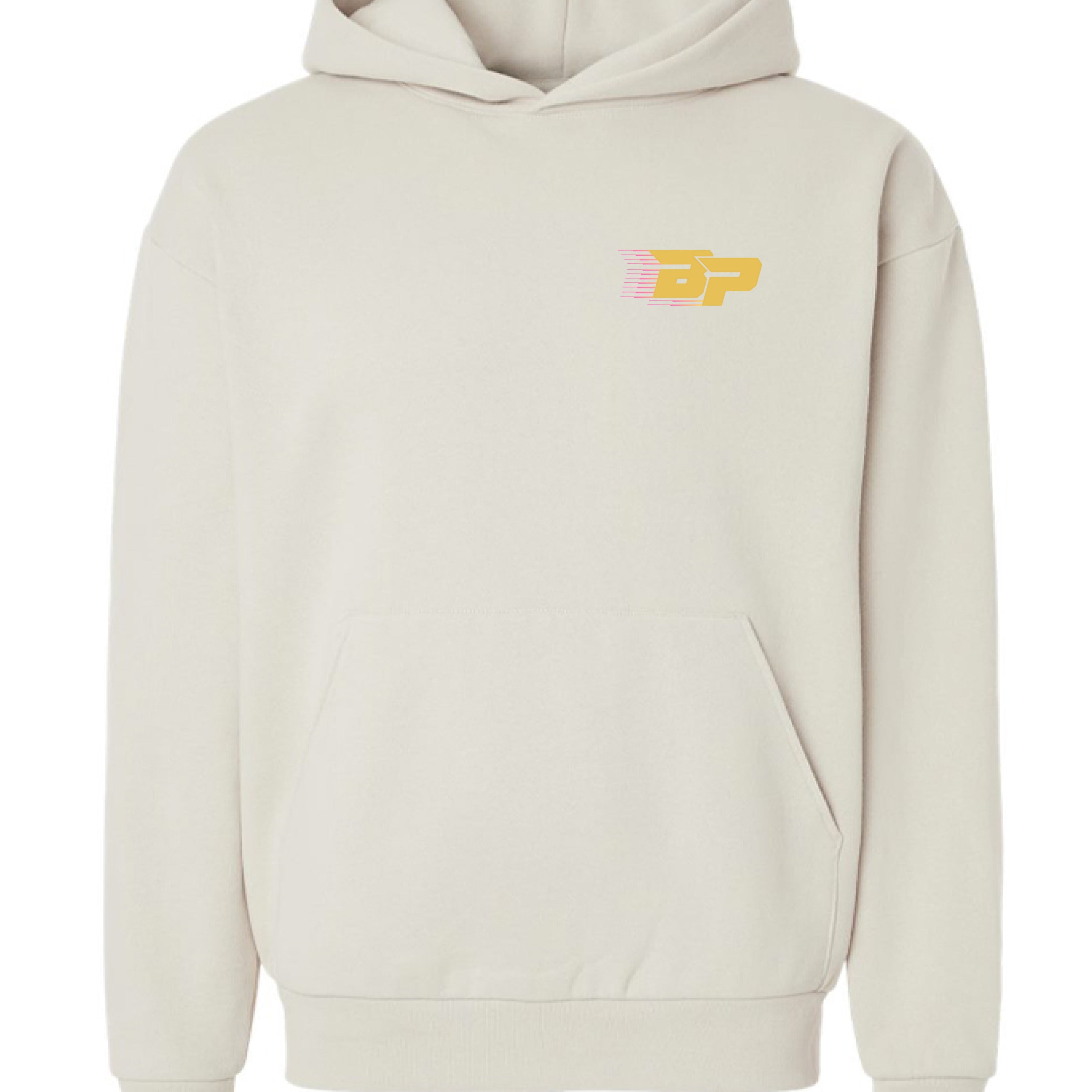 BP Heavyweight Hoodie - Gold Trailing BP – Bodhi Performance