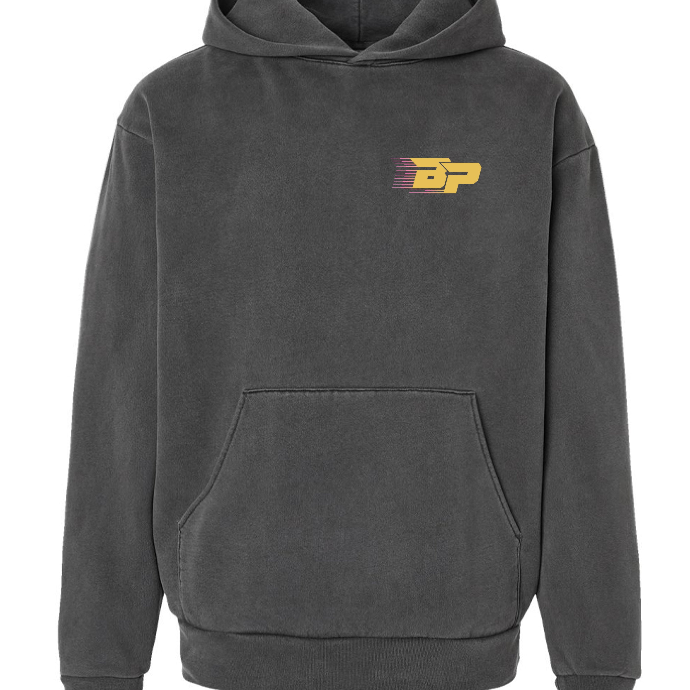 トップス BODHI / HEAVYWEIGHT HOODIE NAVY 2 BP Heavyweight Hoodie - Gold Trailing BP – Bodhi Performance