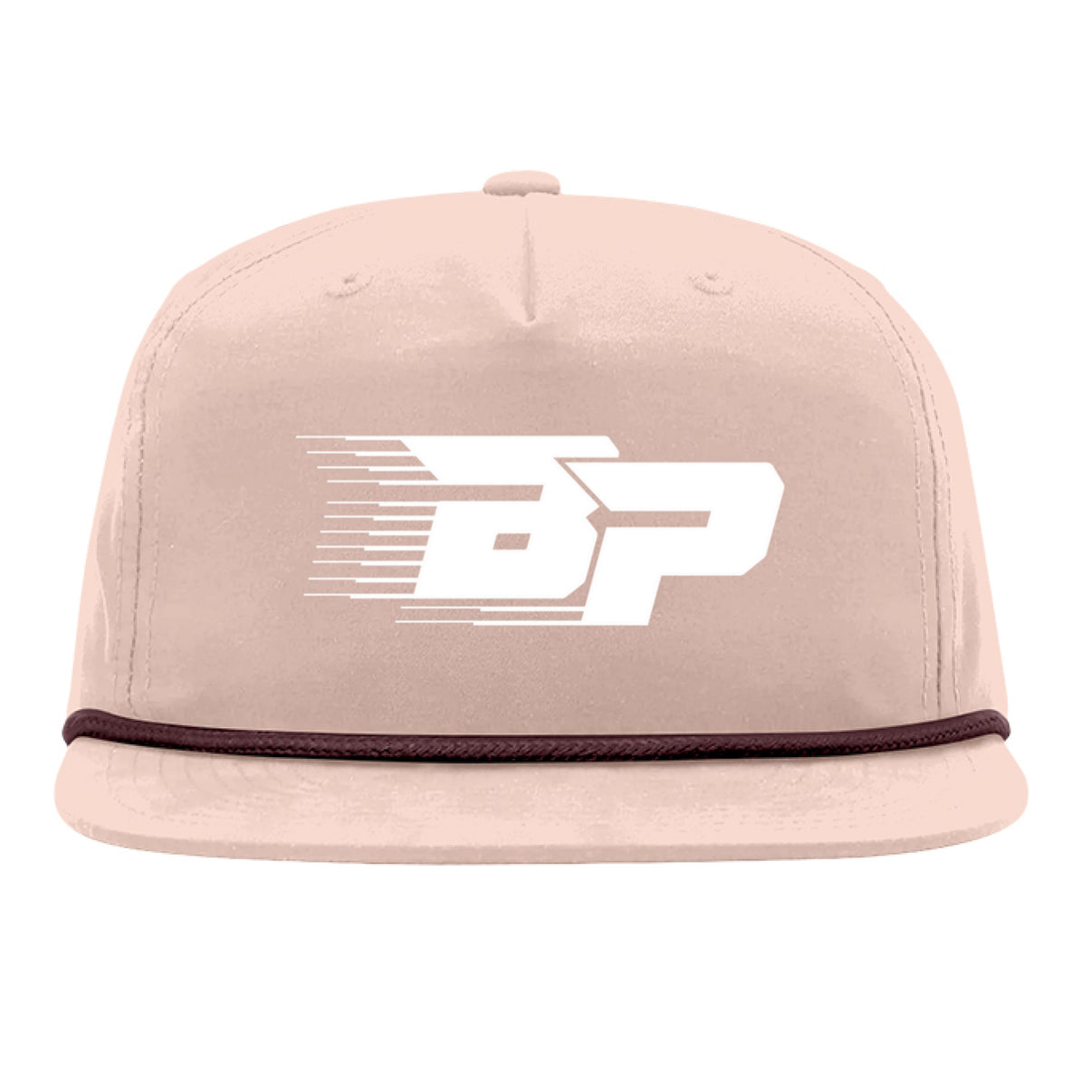 Pale Peach/ Maroon - FRONT