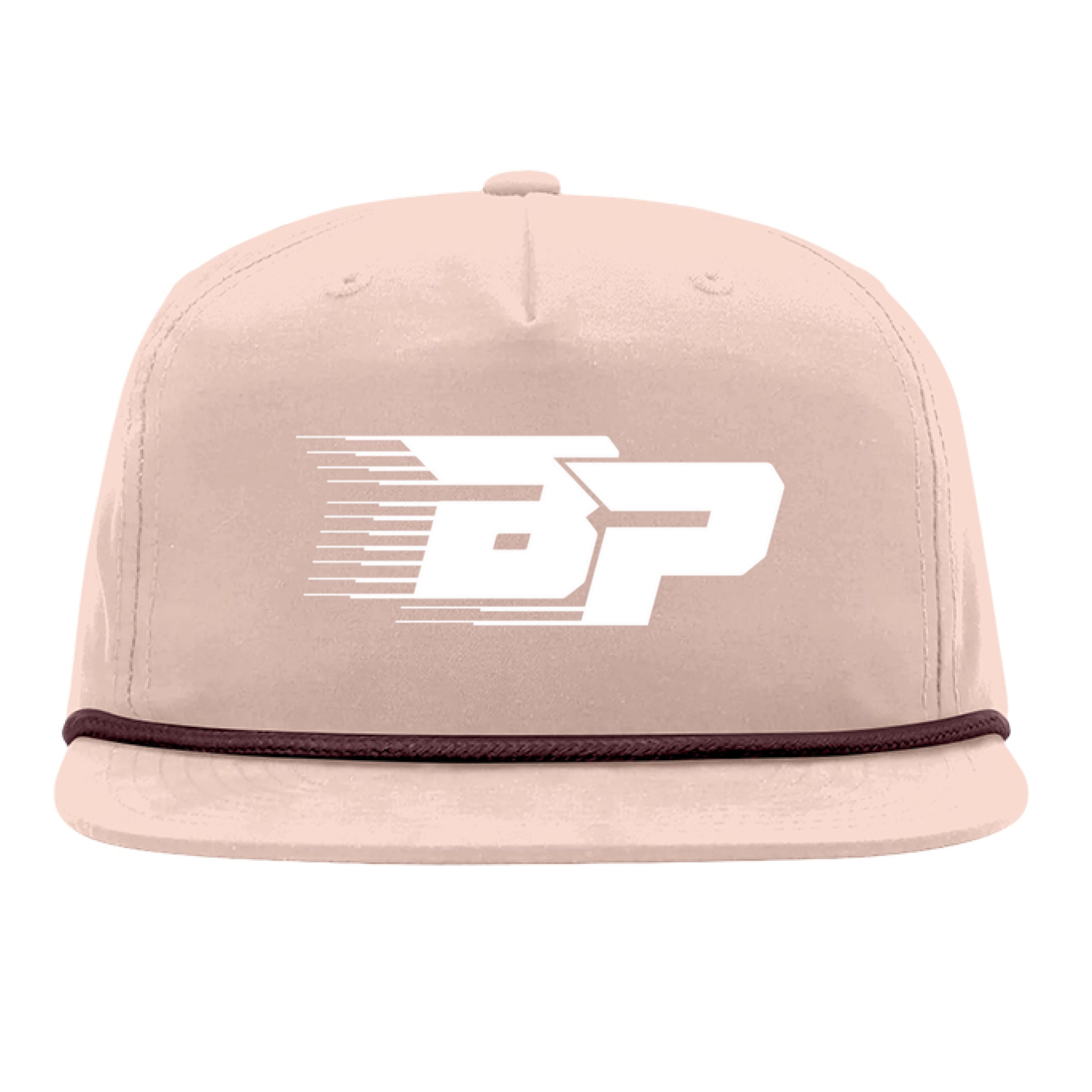 Pale Peach/ Maroon - FRONT